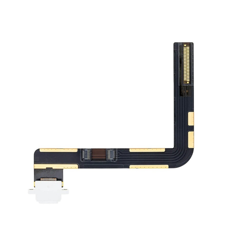 Charging Port Flex Cable Replacement Part WHITE For iPad 9 9th Gen. 2021 img